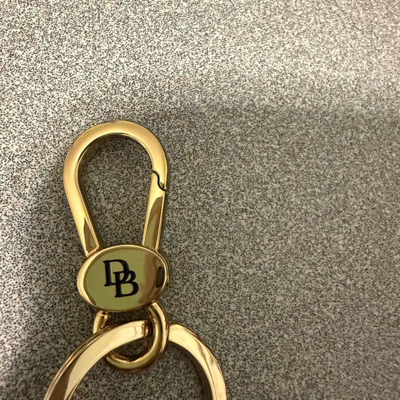 Dooney & Bourke Gold Keychain with Yellow Duck - Picture 3 of 7
